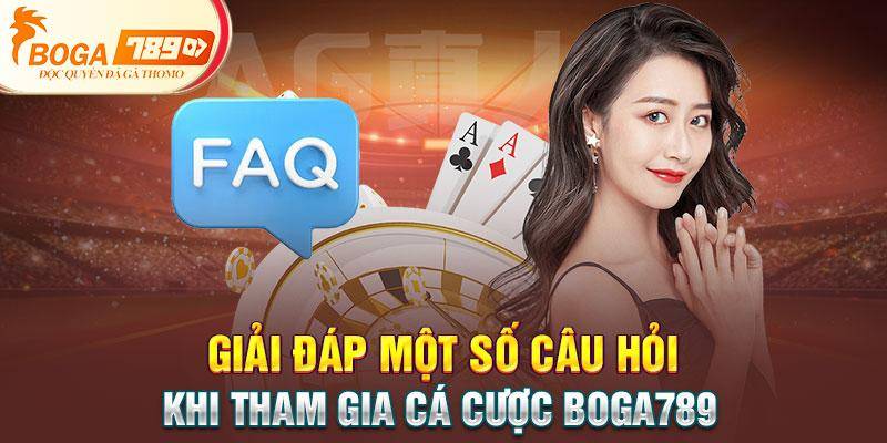 Giải đáp một số câu hỏi khi tham gia cá cược Boga789